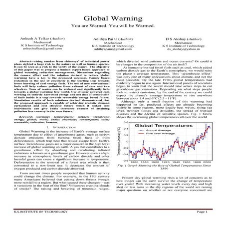 Global Warning Final