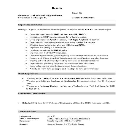 Sivasankar_Java_5_Exp