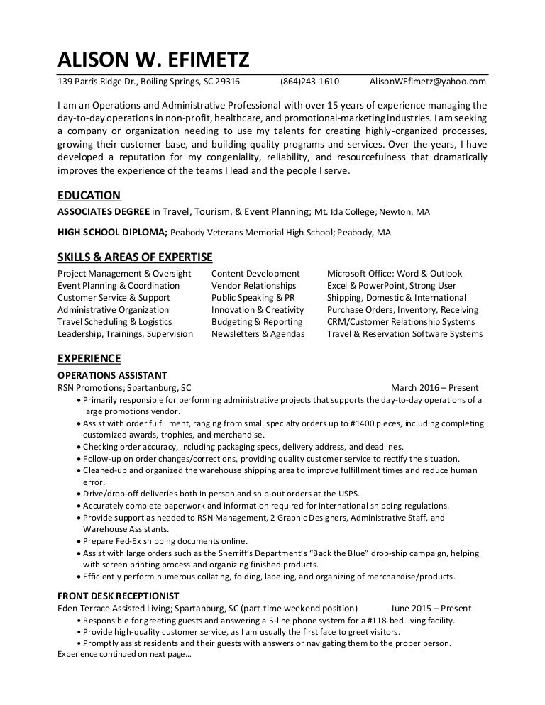 Dnr resume