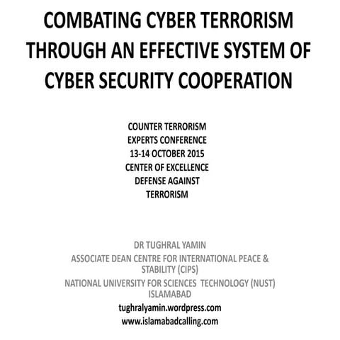 cyber terrorism