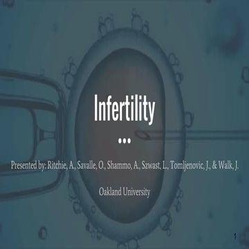 Infertility Brochure | DOCX