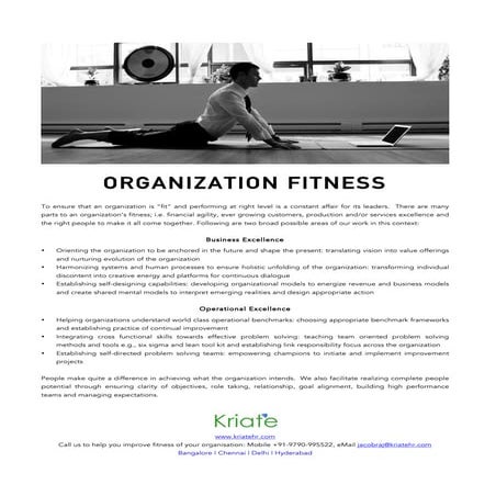 Organization Fitness Brochure v 2