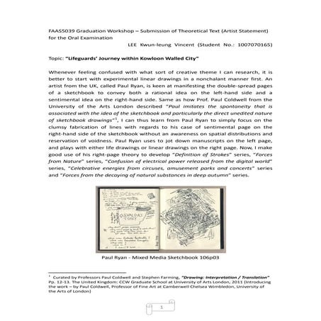 FAAS5039 - Theoretical Text (Vincent KL LEE, 1007070165)