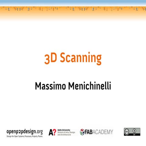 Fab Academy 2015: 3D Scanning