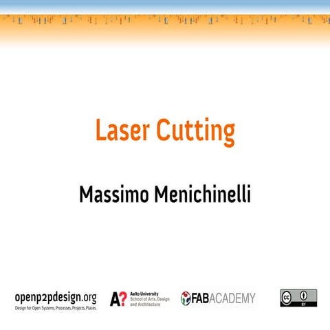 Fab Academy 2015: Laser Cutting