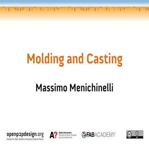 Fab Academy 2015: Molding and Casting