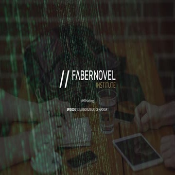 #HR Hacking Episode 1 : Le recruteur, ce hacker!