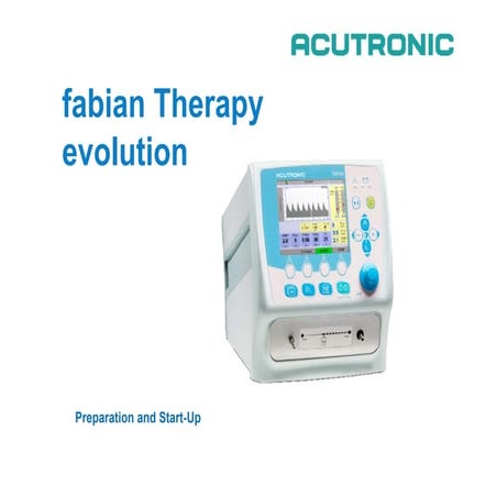 Fabian therapy evolution setup | PDF