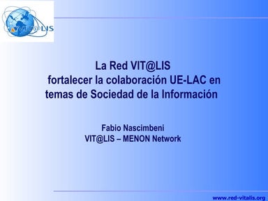 Fabio Nascimbeni Red VITALIS