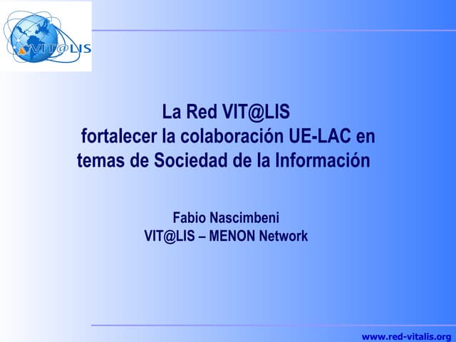 Fabio Nascimbeni Red VITALIS
