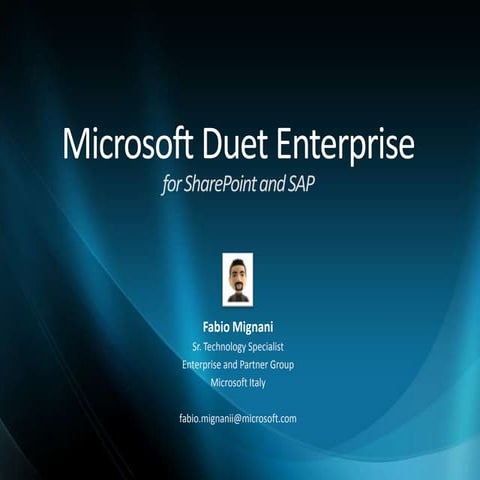 Fabio Mignani microsoft