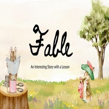 Understanding Fables: Structure, Features, and Famous Examples with ...