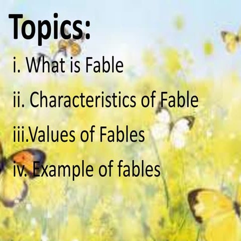 FAFable report | PPTX