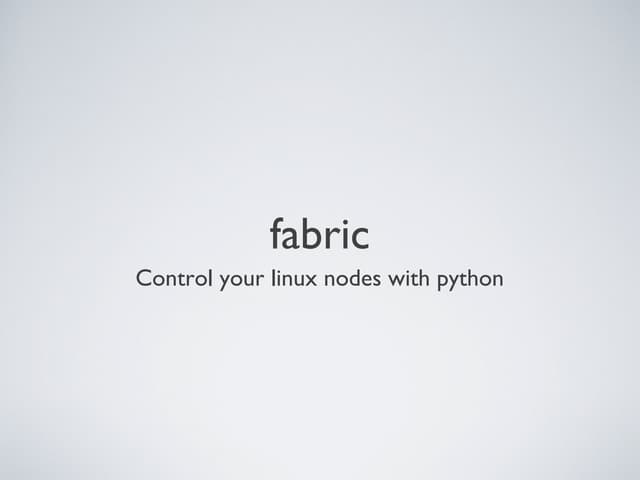 Fabric