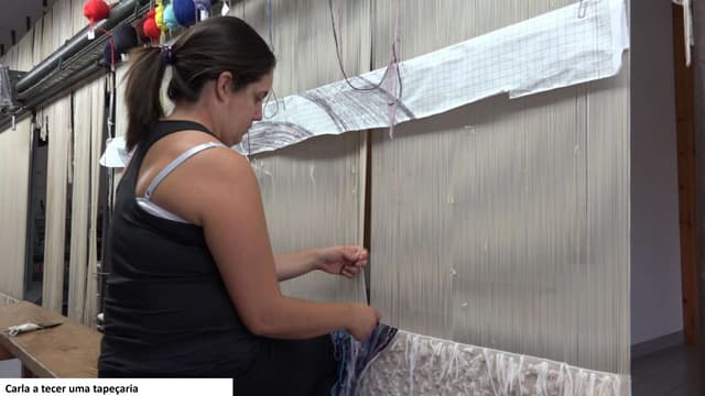 Fábrica da tapeçaria parada devido à falta de encomendas