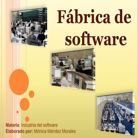 Fabrica software