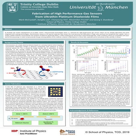 Fabrication of high performance gas sensors from ultrathin films of ...