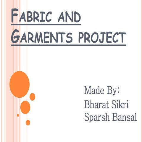 Fabric & garment  sewing machine