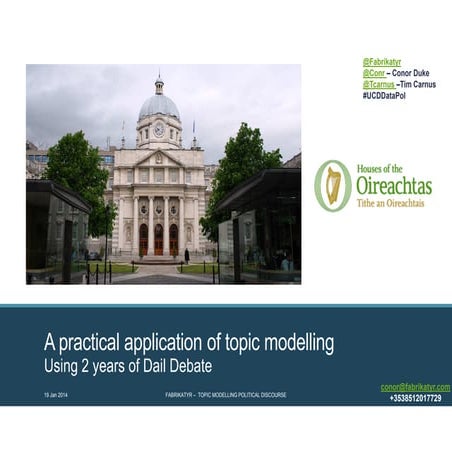 Fabrikatyr lda topic modelling practical application