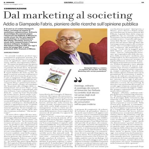 ricordo di Gianpaolo Fabris di gcarlo panico