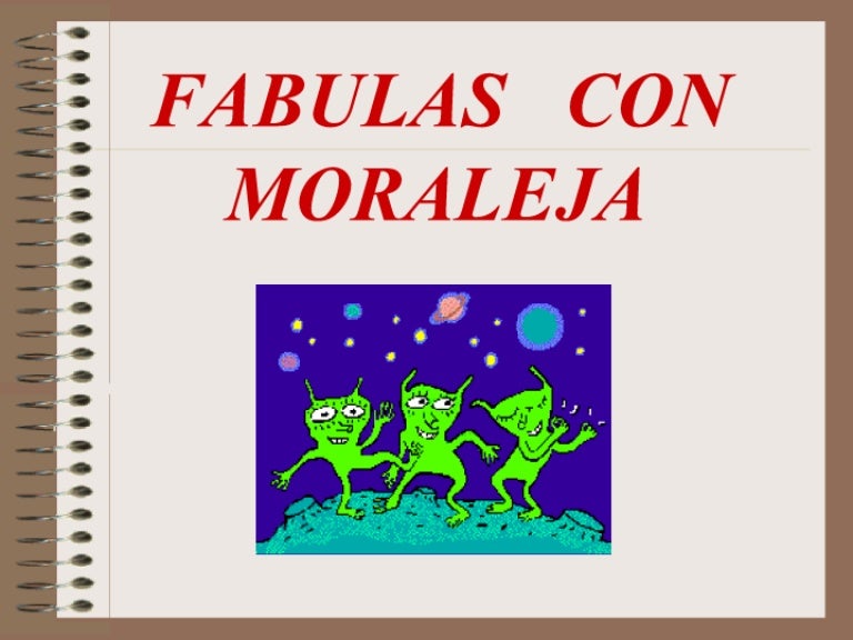 fabulas y moralejas