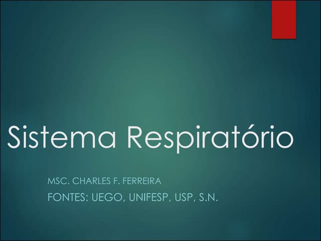 FAC - Sistema Respiratório