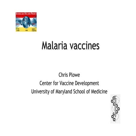 Malaria vaccine | PPTX