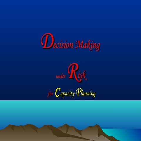 Decision in Risk EVPI