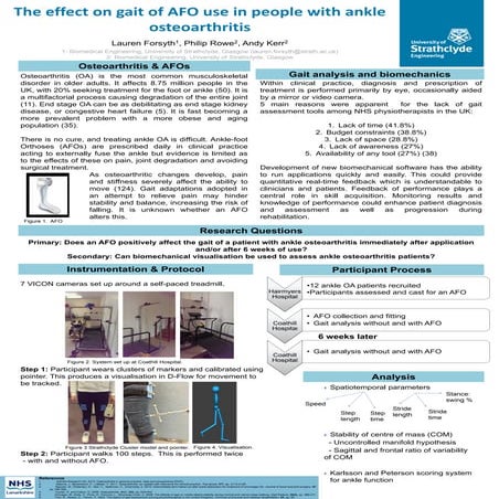 2D video Gait Analysis | PPTX