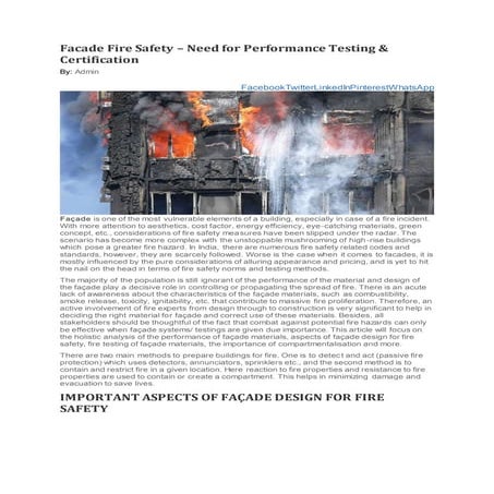 Facade testing procedure | DOCX