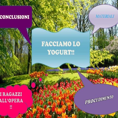 Facciamo lo yogurt   