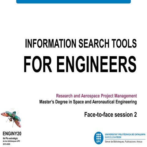 Information search tools for engineers