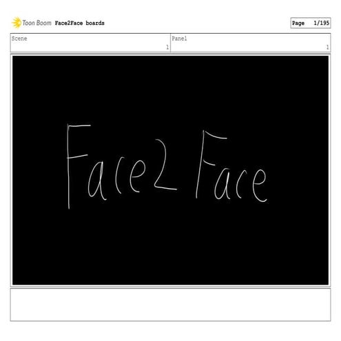 Face 2 Face - Story Boards | PPT