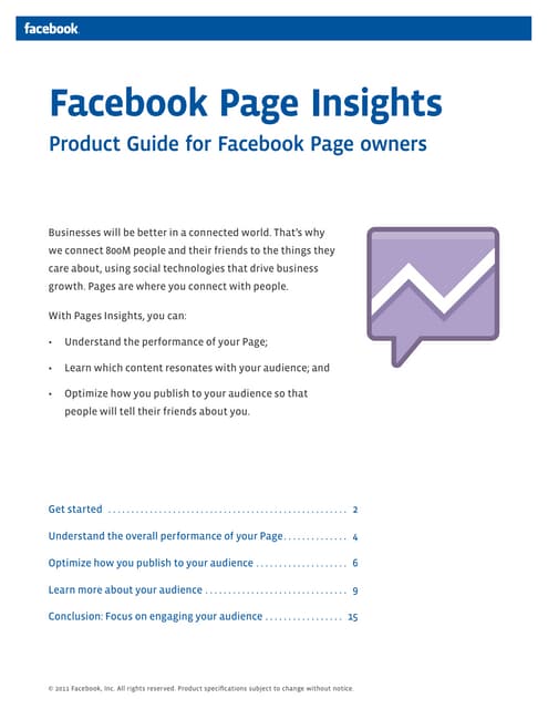 Facebok page insights guide [October 7, 2011]