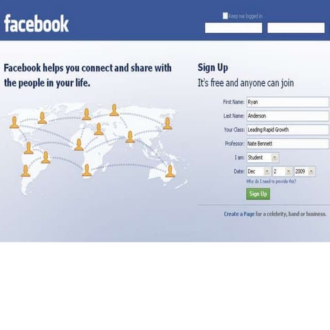 Facebook Rapid Growth