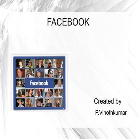 The Evolution of Facebook | PPTX