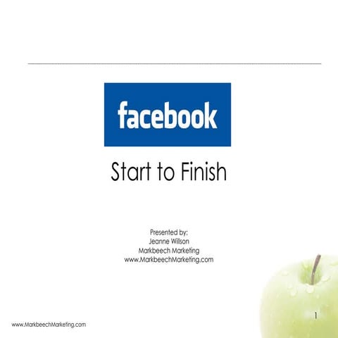 Facebook: Start to Finish
