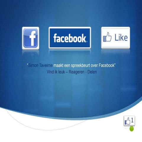 Powerpoint Facebook | PPTX