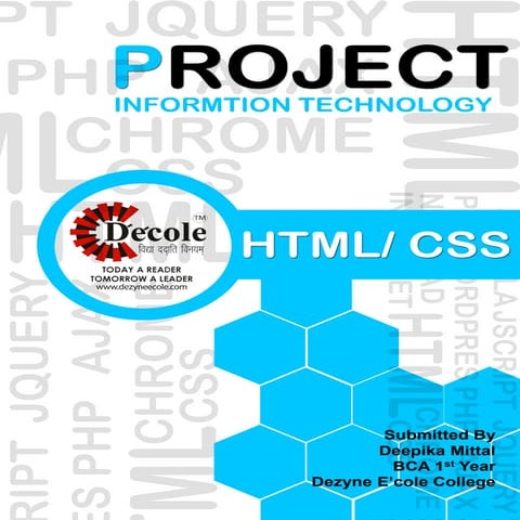 Deepika Mittal , BCA Third Year