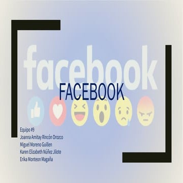 Historia y evolución de facebook | PPTX