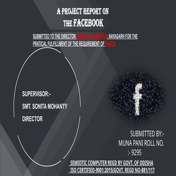 FACEBOOK.pptx A vibrant and fairly simple logo