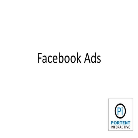 Facebook ads