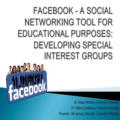 Facebook for educational purposes 