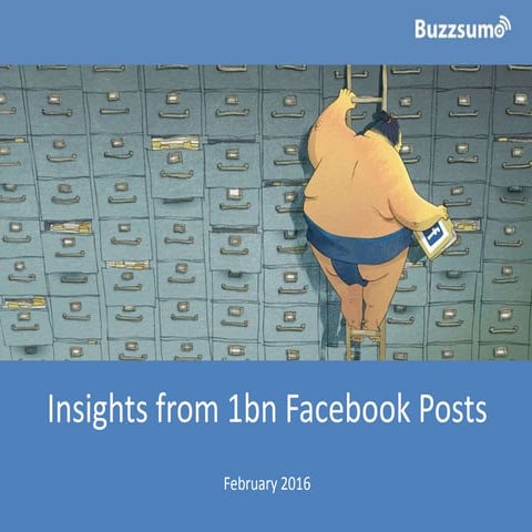 How To Improve Facebook Engagement: Insights from 1bn Posts