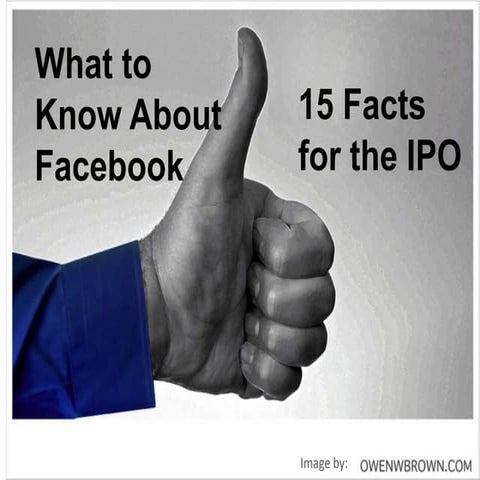 Facebook Facts for the IPO