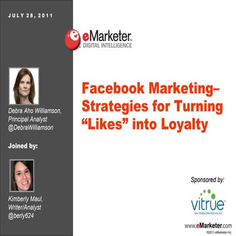 Facebook Marketing Strategies for Turning Likes into Loyalty