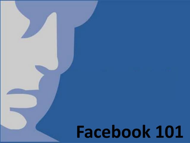 Facebook 101