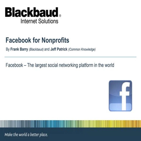 Facebook 101 For Nonprofits