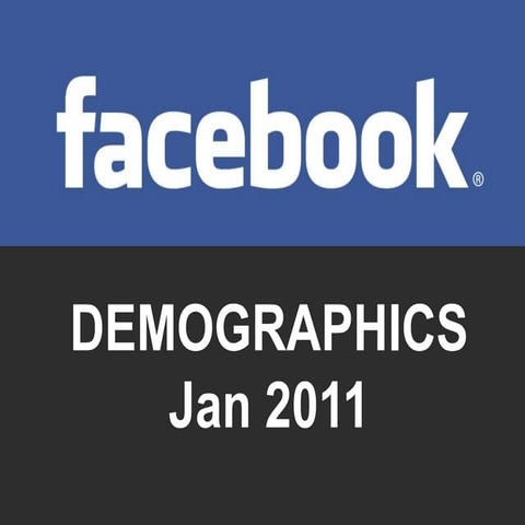 Facebook Demographics 2011