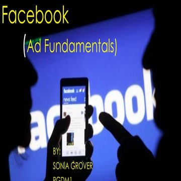 Facebook ad fundamentals